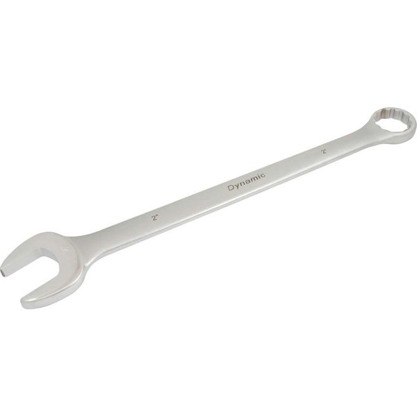 Dynamic Tools 2" 12 Point Combination Wrench, Contractor Series, Satin Finish D074360